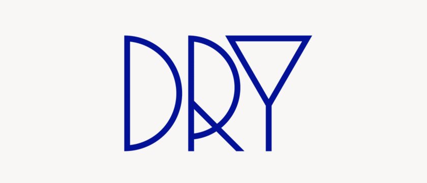 最佳logo設計示例-難忘的布局-英國創意機構Dry 公司logo設計