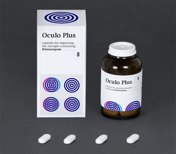 用于改善視力的藥品膠囊包裝設計