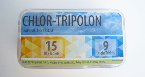 Chlor Tripolon醫藥包裝設計