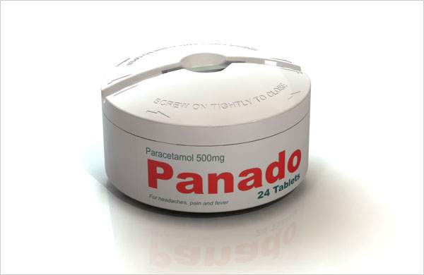 藥丸容器包裝設計