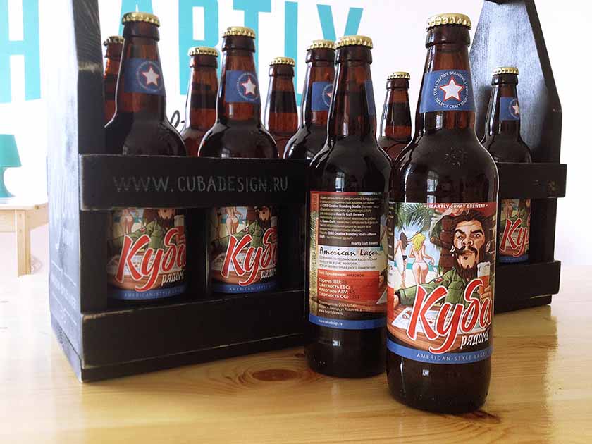 俄羅斯Heartly Brewery淡啤酒包裝設計，20款動物英雄角色插畫引發靈魂躁動