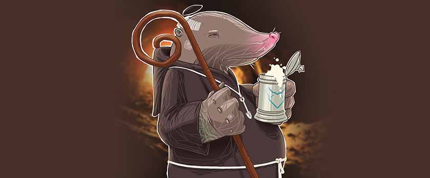 俄羅斯Heartly Brewery淡啤酒包裝設計，20款動物英雄角色插畫引發靈魂躁動