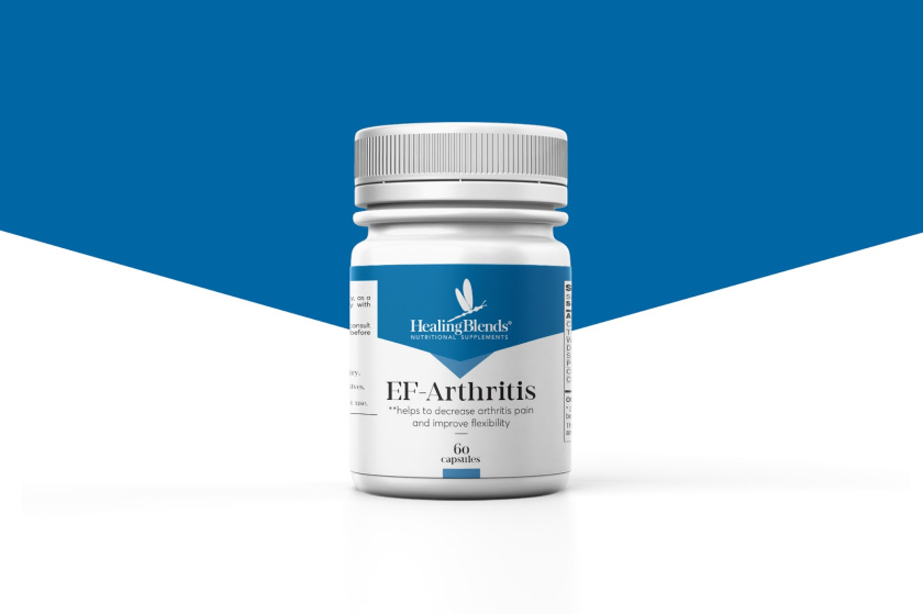 Healing Blends 營養補充劑保健品包裝設計”三角版式“