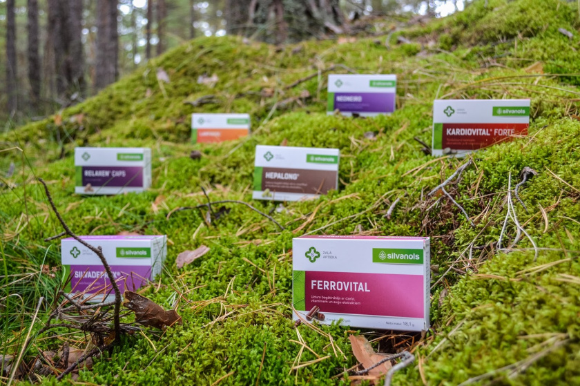 Silvanols系列藥品包裝設計，兼顧綠色自然，并適應各種產品類型