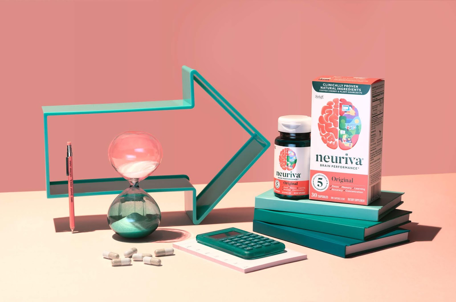 Neuriva 大腦健康營養補充系列保健品包裝設計