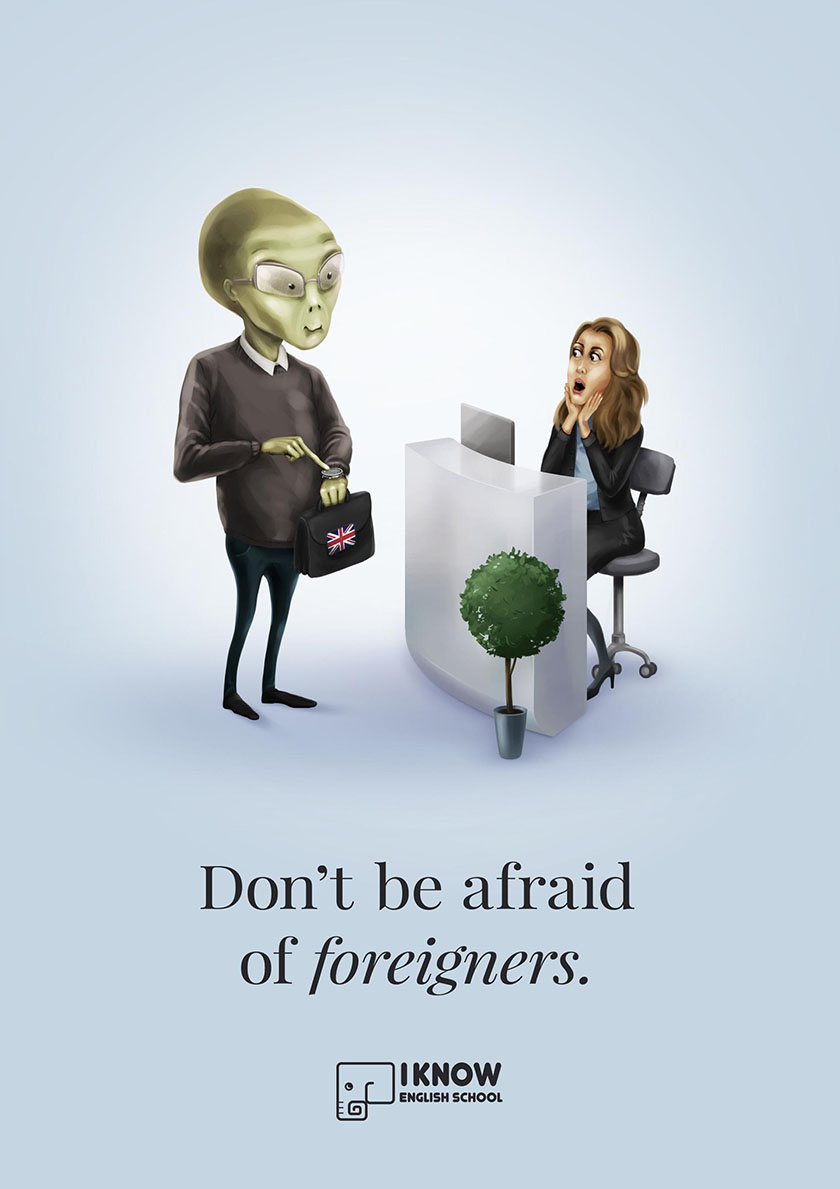 英語培訓(xùn)機構(gòu)平面廣告設(shè)計