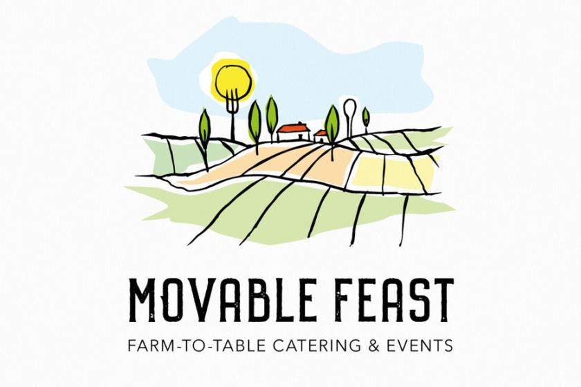 婚禮餐飲的浪漫標(biāo)志-可移動(dòng)的盛宴餐飲標(biāo)志