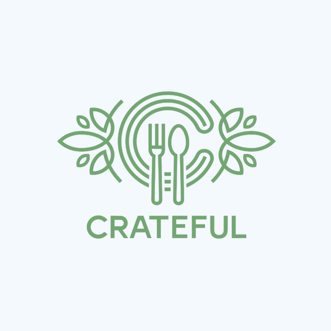 優(yōu)雅的餐飲標(biāo)志logo-優(yōu)雅的簡(jiǎn)約餐飲標(biāo)志與線條藝術(shù)