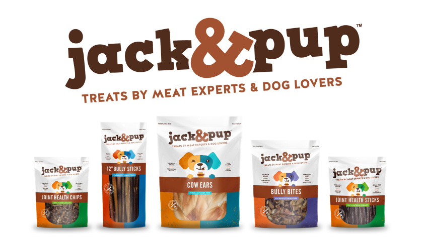 Jack＆Pup狗糧寵物食品包裝設計