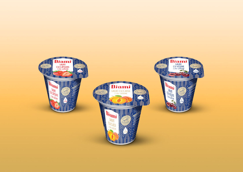 水果酸奶包裝設計