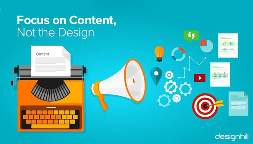 網站設計的藝術-專注于內容，而不是設計