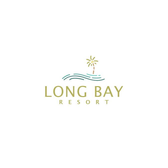 豪華住宿酒店標志logo設計-一個友好，簡單的標志設計的度假勝地