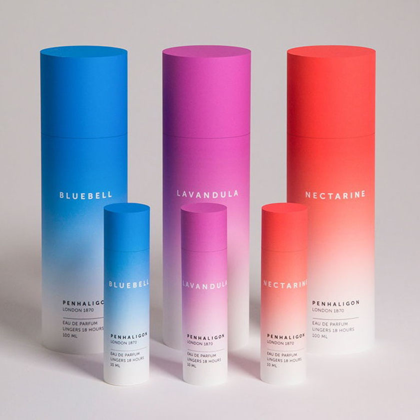 9款鼓舞人心的2019年包裝設計趨勢-明亮的漸變色