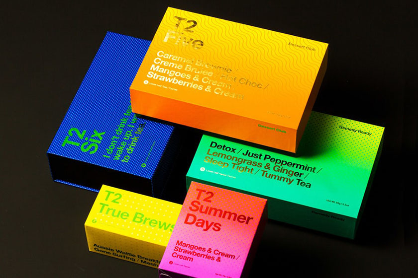 9款鼓舞人心的2019年包裝設計趨勢-明亮的漸變色