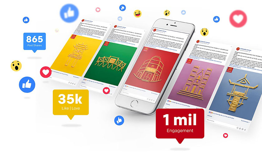 關于麥當勞薯條的創意廣告活動-社交媒體活動