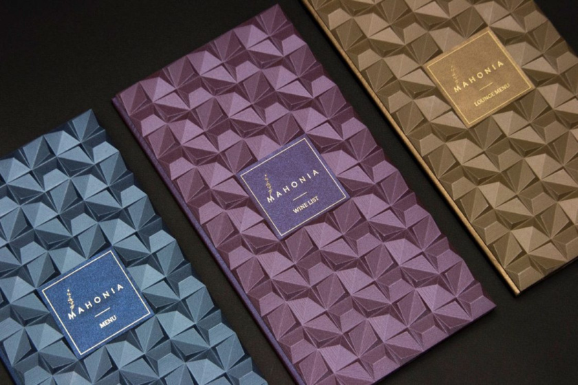 1.行政餐廳菜單設計Mahonia Bahrain