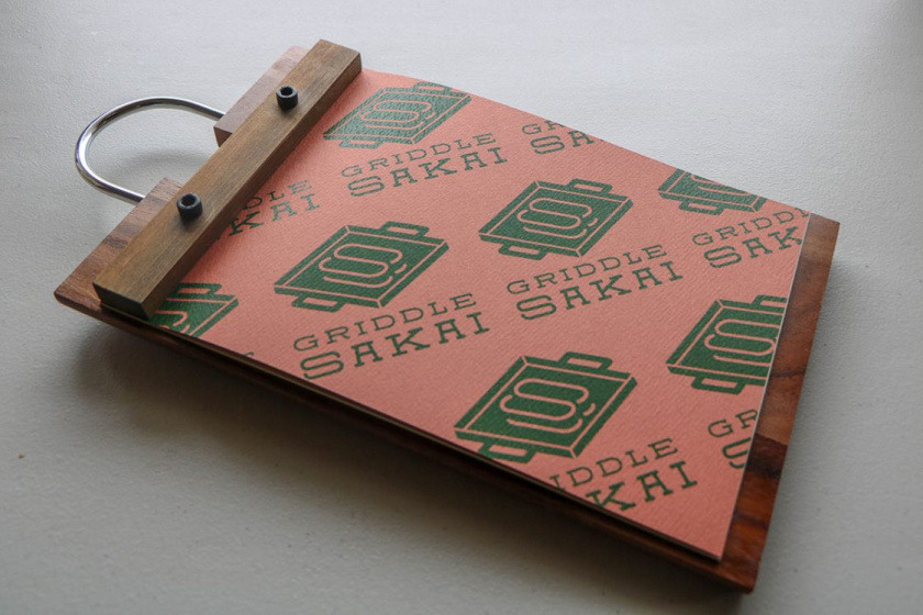 日本Griddle Sakai 餐廳菜單設計