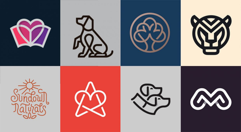 藝術(shù)線(xiàn)條logo設(shè)計(jì)靈感