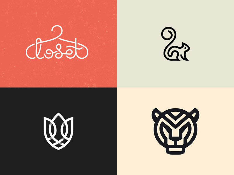 藝術(shù)線條logo設(shè)計靈感