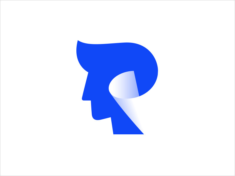 頭與紙張標(biāo)志logo設(shè)計(jì)