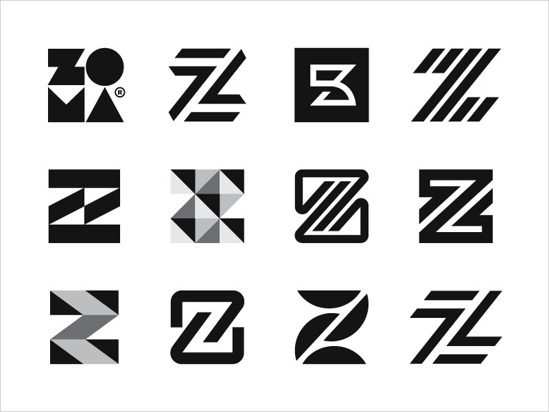字母Z類型logo設(shè)計(jì)