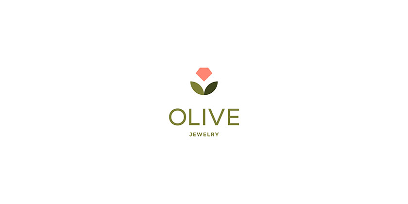 Olive 珠寶飾品品牌形象設計-logo設計