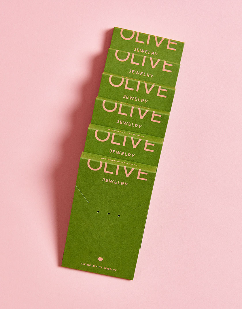 Olive 珠寶飾品品牌形象設計包裝設計