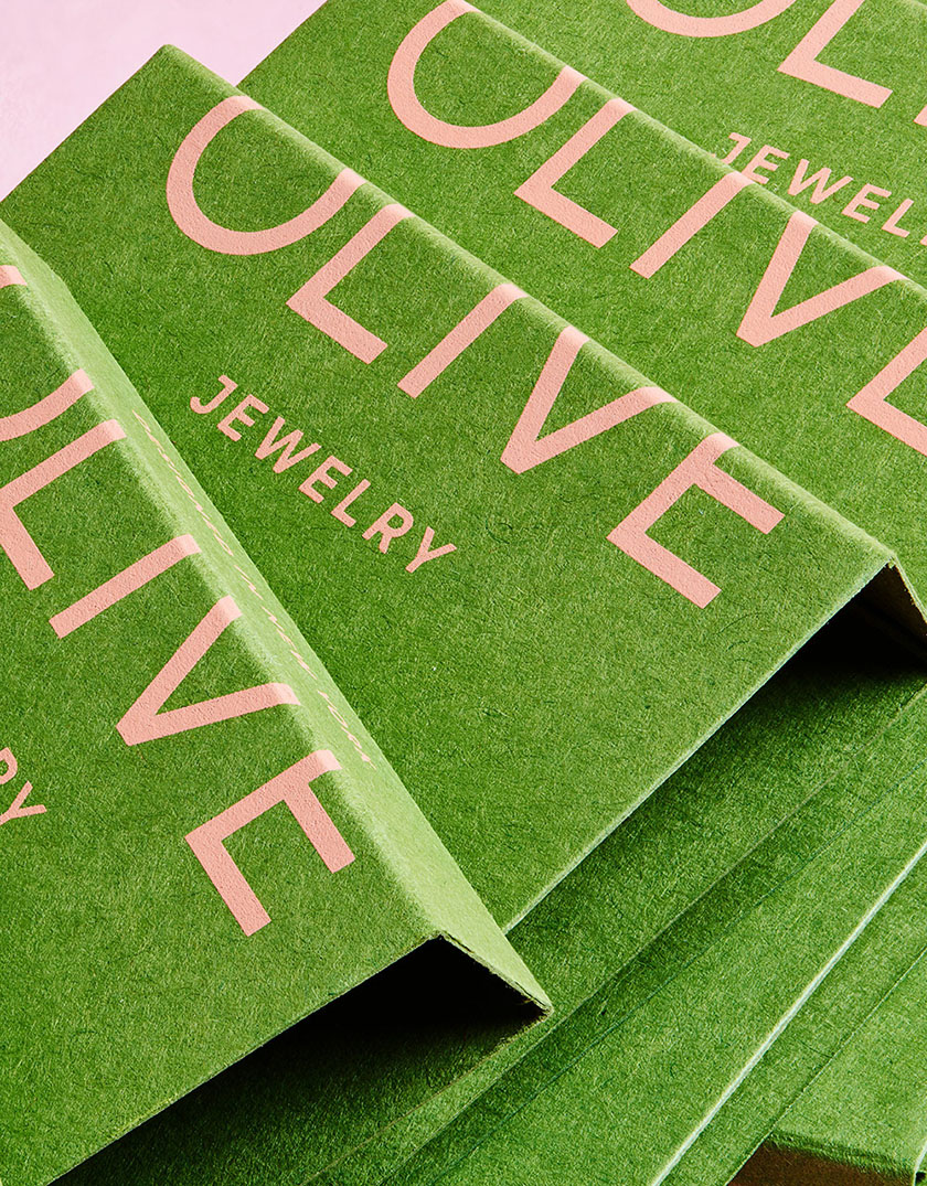 Olive 珠寶飾品品牌形象設計包裝設計