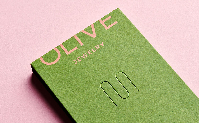 Olive 珠寶飾品品牌形象設計包裝設計