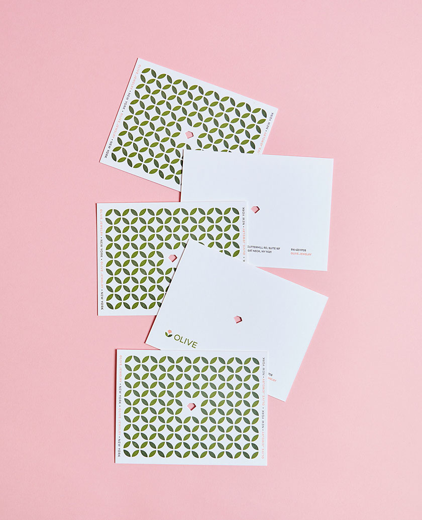 Olive 珠寶飾品品牌形象設計包裝設計