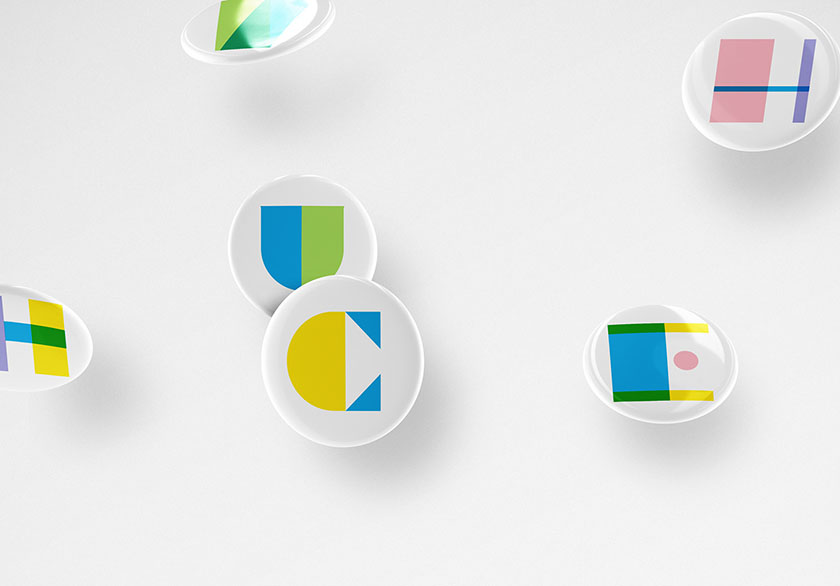 兒童品牌設計:Chavea 家庭藝術文化節以字母為核心的多彩品牌視覺設計