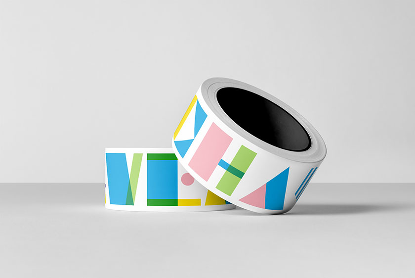 兒童品牌設計:Chavea 家庭藝術文化節以字母為核心的多彩品牌視覺設計