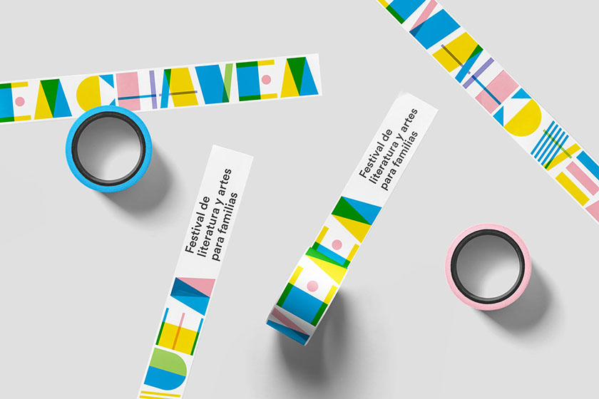 兒童品牌設計:Chavea 家庭藝術文化節以字母為核心的多彩品牌視覺設計