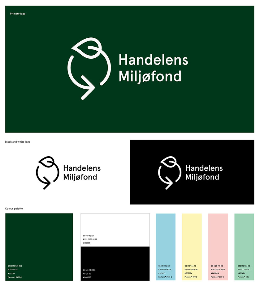 Handelens Milj?fond環(huán)境基金組織品牌形象設計