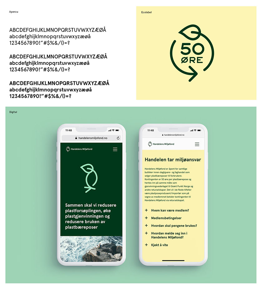 Handelens Milj?fond環(huán)境基金組織品牌形象設計