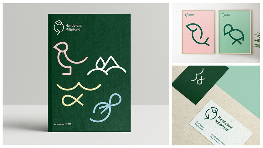 Handelens Milj?fond環(huán)境基金組織品牌形象設計