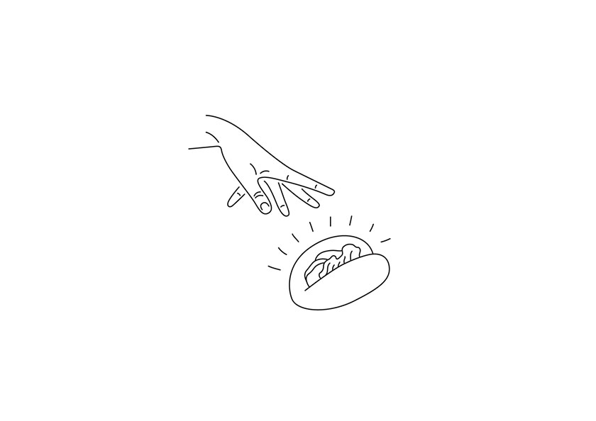 Buncit 快餐店餐飲品牌logo設計與vi形象設計