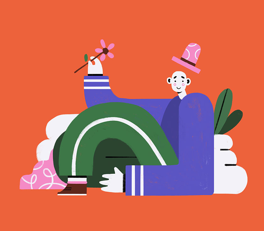 一組驚艷值超高的的插畫(huà)設(shè)計(jì)