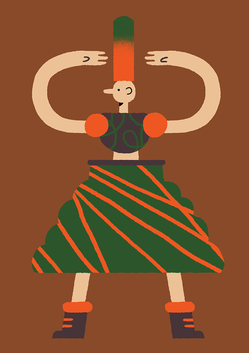 一組驚艷值超高的的插畫(huà)設(shè)計(jì)