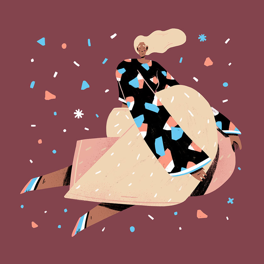 一組驚艷值超高的的插畫(huà)設(shè)計(jì)