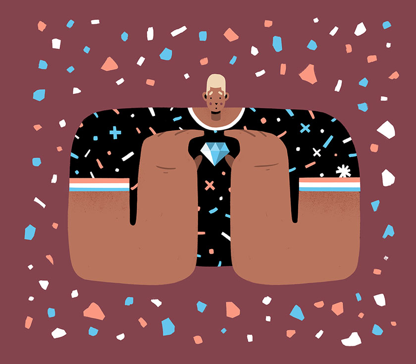 一組驚艷值超高的的插畫(huà)設(shè)計(jì)