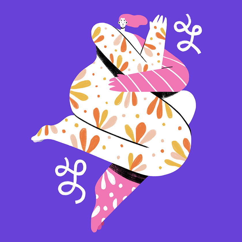 一組驚艷值超高的的插畫(huà)設(shè)計(jì)