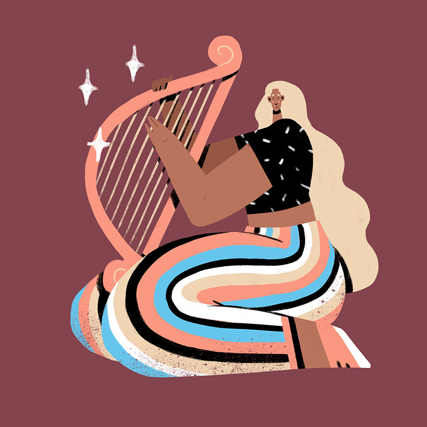 一組驚艷值超高的的插畫(huà)設(shè)計(jì)