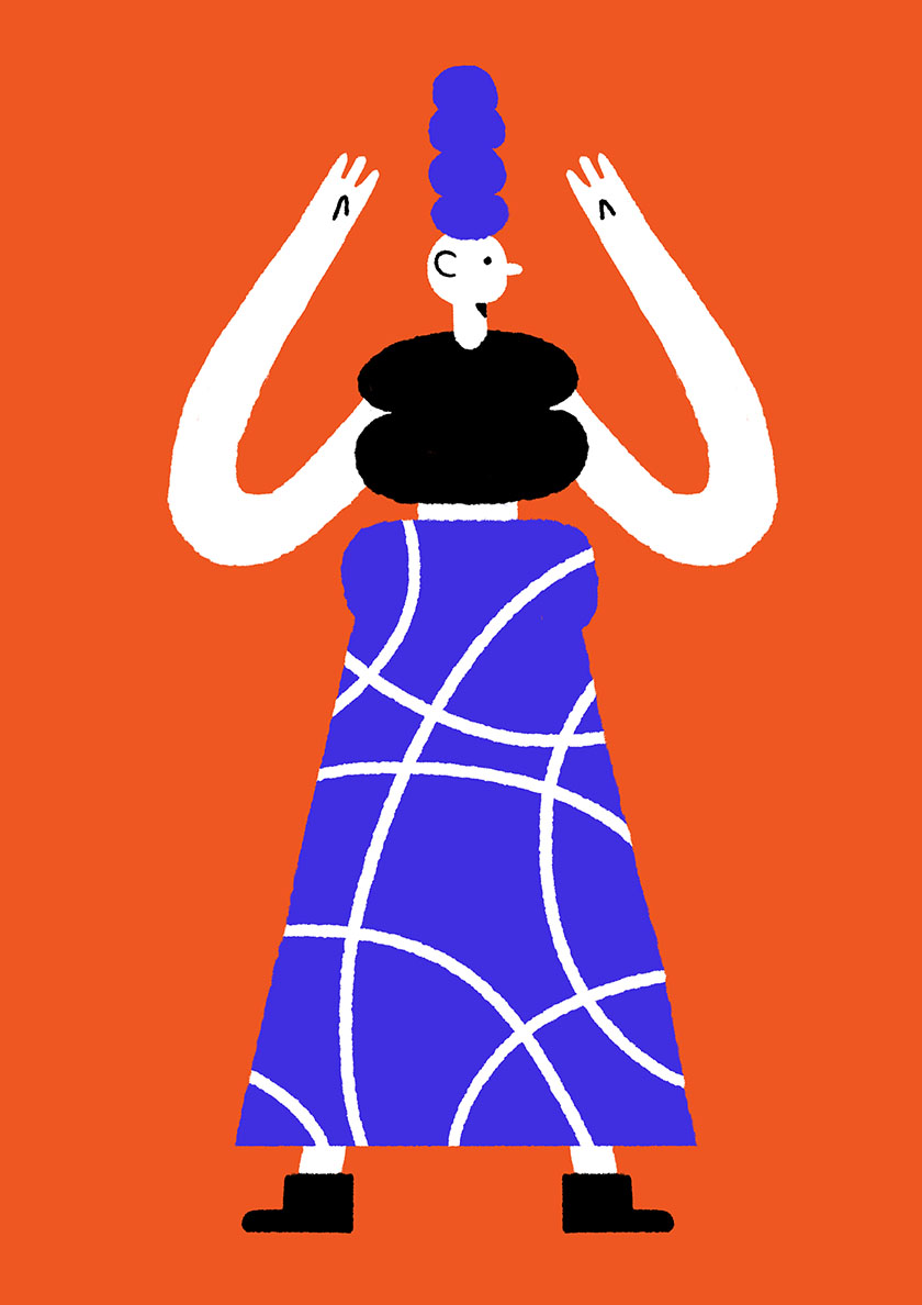 一組驚艷值超高的的插畫(huà)設(shè)計(jì)