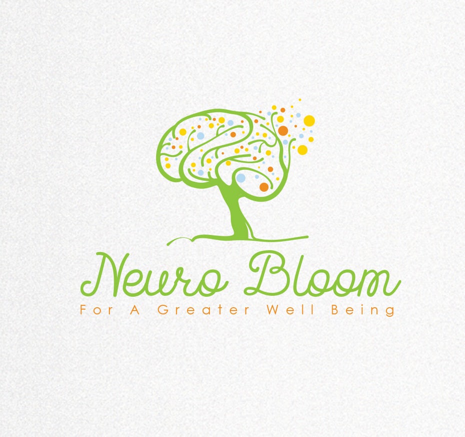 Neuro Bloom標志logo和品牌標語