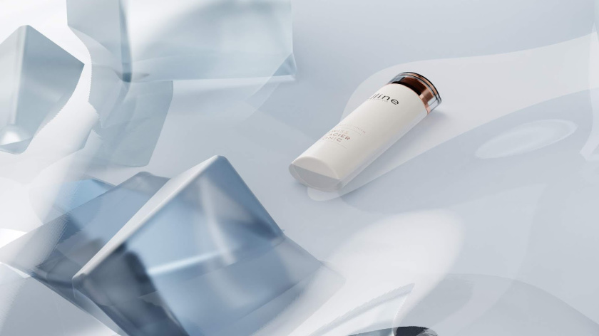 Elline青春寶藏奢侈風化妝品包裝設計，世界第一款LED發(fā)光技術包裝