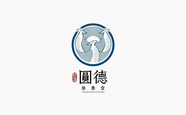 東方韻味中國(guó)風(fēng)LOGO設(shè)計(jì)欣賞-圓德logo設(shè)計(jì)