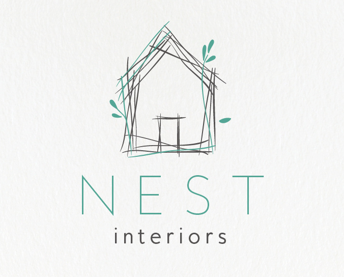Nest Interiors徽標logo設計