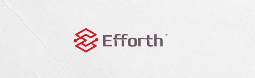 高效，專注的咨詢logo設計-一條由多次彎曲而成的線組成的幾何徽標