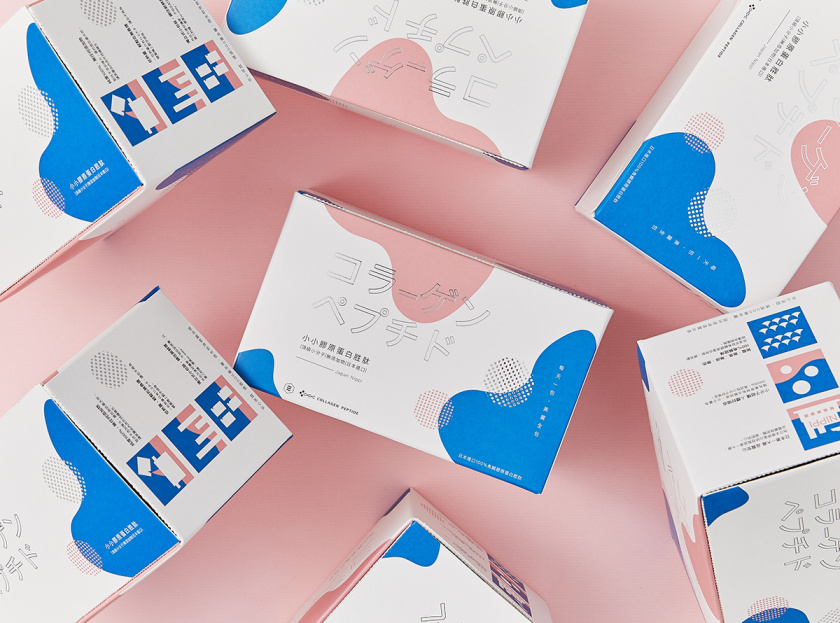 淡雅婉約風(fēng)膠原蛋白包裝設(shè)計(jì)